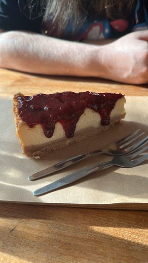 Cheesecakee  at SOIL Vegan Cafe - West in Amsterdam