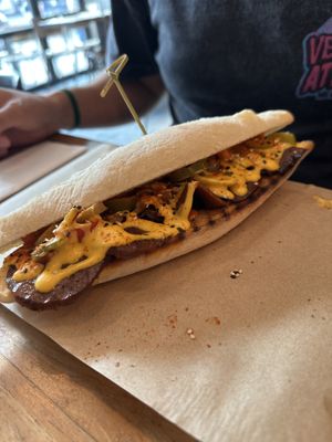 Bulgogi cheesesteak   at SOIL Vegan Cafe - West in Amsterdam