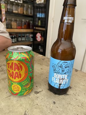 Oedipoes Thai Thai and Hopfenweise. The latter is milder  at SOIL Vegan Cafe - West in Amsterdam