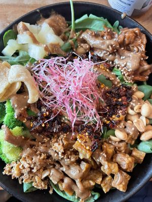 Bali bowl - good but not great   at SOIL Vegan Cafe - West in Amsterdam