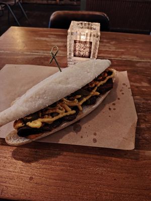 Bulgogi cheese steak at SOIL Vegan Cafe - West in Amsterdam