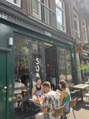 Shop front  at SOIL Vegan Cafe - West in Amsterdam