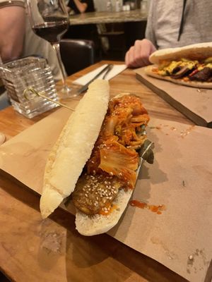 Kimchi Reuben  at SOIL Vegan Cafe - West in Amsterdam