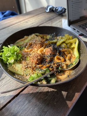   at SOIL Vegan Cafe - West in Amsterdam