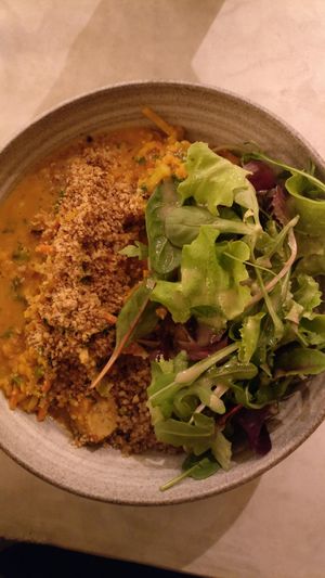 Warm bowl at SOIL Vegan Cafe - West in Amsterdam