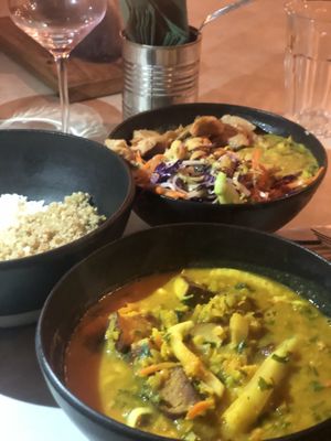 Curry  at SOIL Vegan Cafe - West in Amsterdam