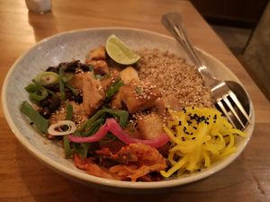 Kimchi Black Bean at SOIL Vegan Cafe - West in Amsterdam