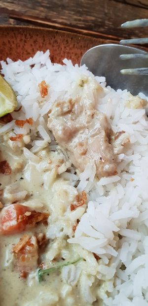 "Chicken" at SOIL Vegan Cafe - West in Amsterdam