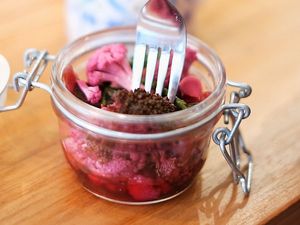 This was amazing  at SOIL Vegan Cafe - West in Amsterdam