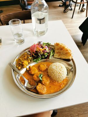 Thali at Aux Vivres - Westmount in Montreal