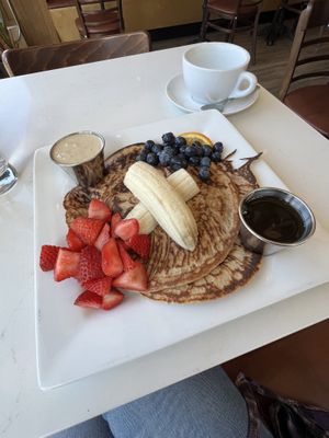 Pancakes  at Aux Vivres - Westmount in Montreal