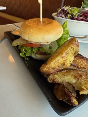 Aux Vivres Burger  at Aux Vivres - Westmount in Montreal