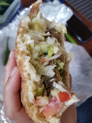 Falafel at Mam's Best in Key West