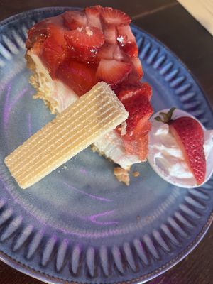Strawberry Jelly Cheesecake   at Mina Maria in Newtown