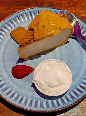 Lotus biscoff cheesecake at Mina Maria in Newtown