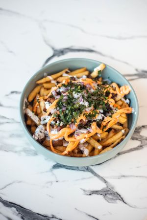 Souvlaki Snack Pack at Mina Maria in Newtown