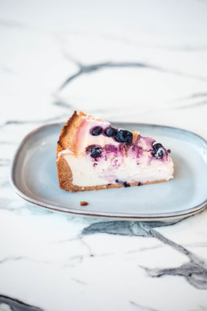 Lemon Blueberry Cheesecake at Mina Maria in Newtown