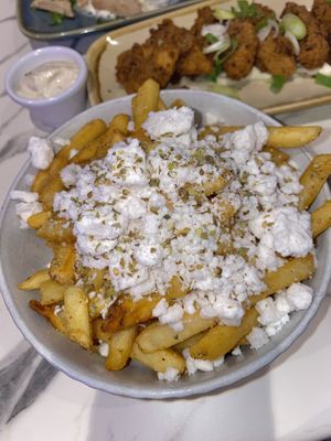 Greek Chips  at Mina Maria in Newtown