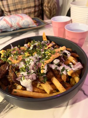 Lamb bowl   at Mina Maria in Newtown