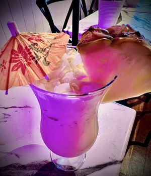 Pine-lime Pina Colada Mocktail  at Mina Maria in Newtown