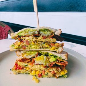 Breakfast sandwich (Breakfast menu) at Mina Maria in Newtown