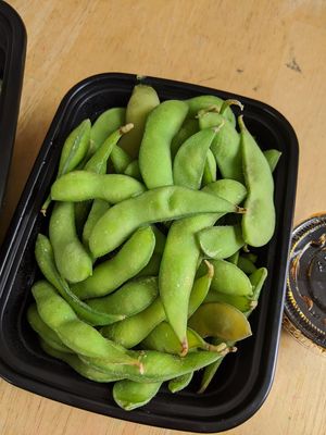 Edamame at Maru Sushi in Midland