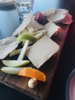 Cashew cheese board  at Vondel in Devonport