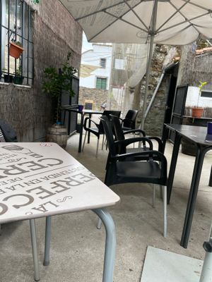 Side area  at Taberna do Farruco in A Coruna