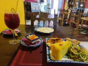 Sampler enough for three people! at El Piano in Granada