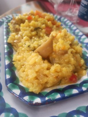 Risotto de setas y champiñones at El Piano in Granada