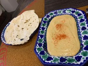 Hummus  at El Piano in Granada