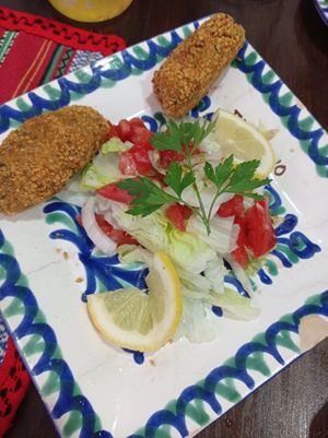 The spinach croquettes! at El Piano in Granada