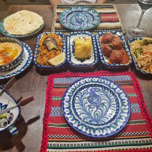 Assorted perfect dishes. at El Piano in Granada