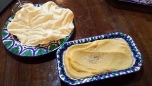 humus at El Piano in Granada