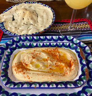 Hummus at El Piano in Granada