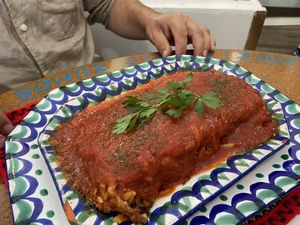 Lasagna ❤️  at El Piano in Granada
