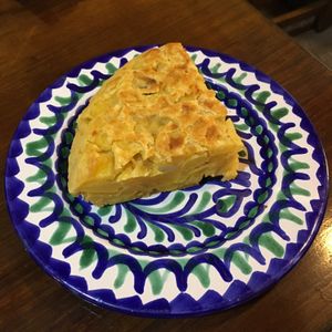 Pincho de tortilla at El Piano in Granada