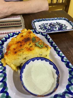 Spanish tortilla  at El Piano in Granada