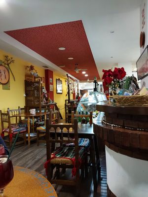 Inside at El Piano in Granada