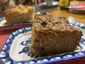 Carrot home cake  🥕   at El Piano in Granada