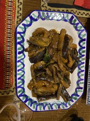 Eggplant  at El Piano in Granada