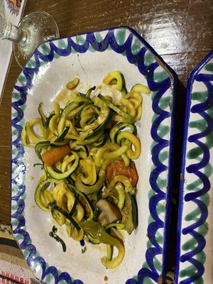 Zoodles  at El Piano in Granada