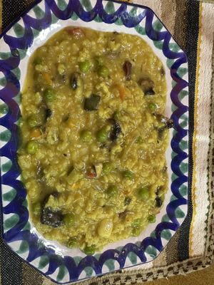 Mushroom risotto   at El Piano in Granada