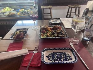 Combo plate - you choose 4 dishes   at El Piano in Granada