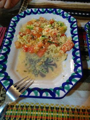 Millet tabouleh at El Piano in Granada