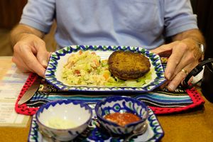 Burger at El Piano in Granada