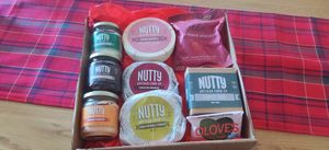 Their Christmas pack in 2020 at Nutty Artisan Cheeses in Cadiz