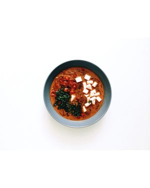 Vegan Tom Yam at Tesnota in St Petersburg