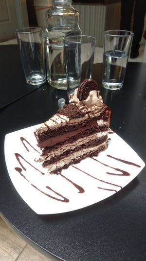 Cookies n cream cake at Gia Vegan Pastries in San Pedro