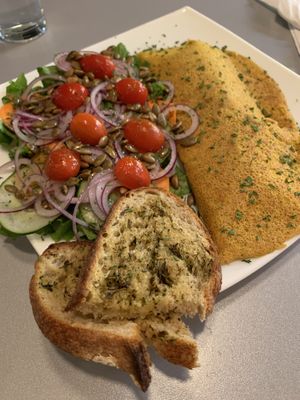 Omelette  at Gia Vegan Pastries in San Pedro